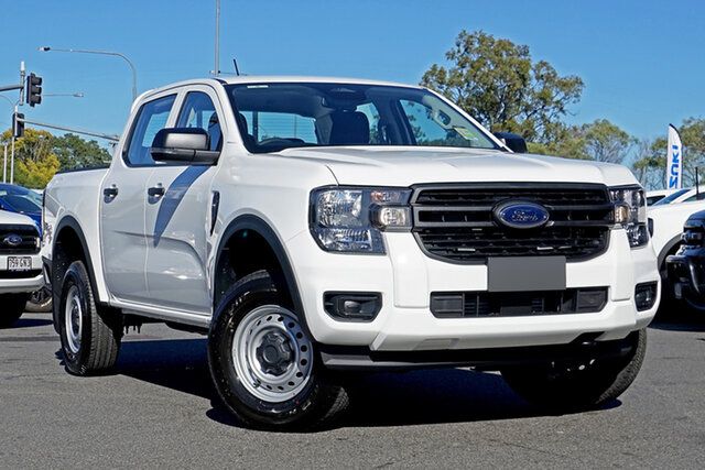 Used Ford Ranger PY 2022MY XL Hi-Rider Springwood, 2023 Ford Ranger PY 2022MY XL Hi-Rider Arctic White 6 Speed Sports Automatic Double Cab Pick Up