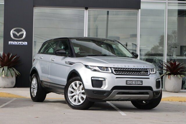 Used Land Rover Range Rover Evoque L538 MY17 SE Kirrawee, 2017 Land Rover Range Rover Evoque L538 MY17 SE Silver 9 Speed Sports Automatic Wagon