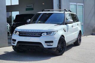 2016 Land Rover Range Rover Sport L494 17MY HSE White 8 Speed Sports Automatic Wagon.
