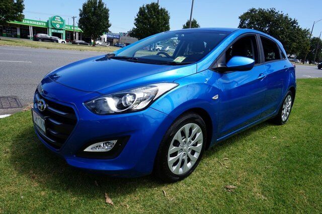 Used Hyundai i30 GD4 Series II MY17 Active Dandenong, 2016 Hyundai i30 GD4 Series II MY17 Active Marina Blue 6 Speed Sports Automatic Hatchback
