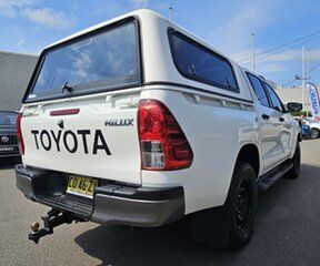 2017 Toyota Hilux GUN126R SR Double Cab White 6 Speed Sports Automatic Utility