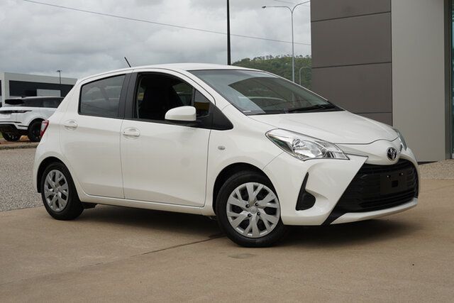 Used Toyota Yaris NCP130R Ascent Townsville, 2018 Toyota Yaris NCP130R Ascent White 4 Speed Automatic Hatchback