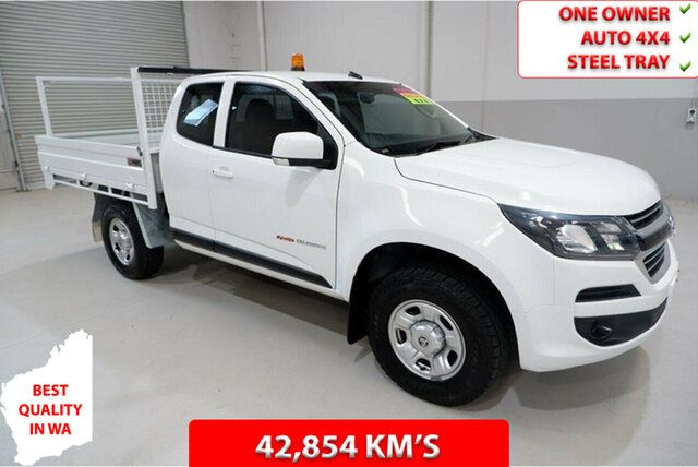 Used Holden Colorado RG MY18 LS Space Cab Kenwick, 2018 Holden Colorado RG MY18 LS Space Cab White 6 Speed Sports Automatic Cab Chassis