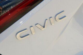 2022 Honda Civic 11th Gen MY22 VTi LX Platinum White 1 Speed Constant Variable Hatchback