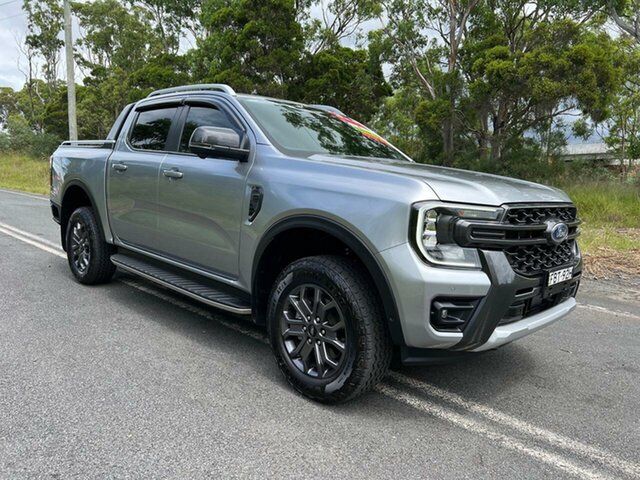 Used Ford Ranger PY 2022MY Wildtrak Yallah, 2022 Ford Ranger PY 2022MY Wildtrak Silver 10 Speed Sports Automatic Double Cab Pick Up