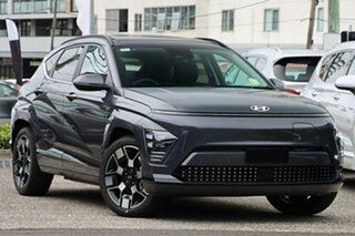 2024 Hyundai Kona SX2.V1 MY24 Electric 2WD Premium Ecotronic Grey 1 Speed Reduction Gear Wagon.