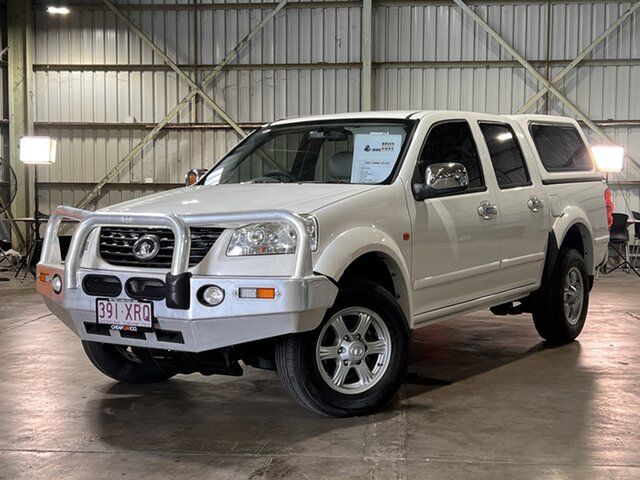 Used Great Wall V200 K2 MY12 Rocklea, 2012 Great Wall V200 K2 MY12 White 6 Speed Manual Utility