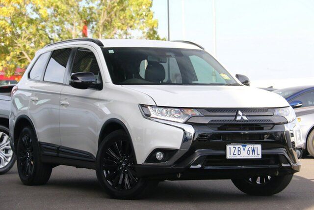 Used Mitsubishi Outlander ZL MY21 Black Edition 2WD Essendon North, 2021 Mitsubishi Outlander ZL MY21 Black Edition 2WD White 6 Speed Constant Variable Wagon