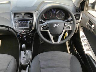 2016 Hyundai Accent RB4 MY17 Active Silver 6 Speed Constant Variable Hatchback