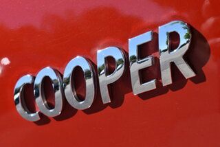 2017 Mini Hatch F56 Cooper Red 6 Speed Automatic Hatchback