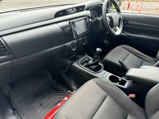 2018 Toyota Hilux GUN126R SR Double Cab Glacier White 6 Speed Manual Dual Cab