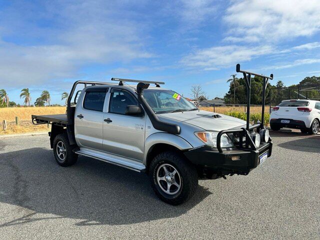Used Toyota Hilux KUN26R MY11 Upgrade SR (4x4) Wangara, 2011 Toyota Hilux KUN26R MY11 Upgrade SR (4x4) Silver 5 Speed Manual Dual Cab Chassis