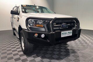 2018 Ford Ranger PX MkII 2018.00MY XL Plus White 6 speed Automatic Cab Chassis.
