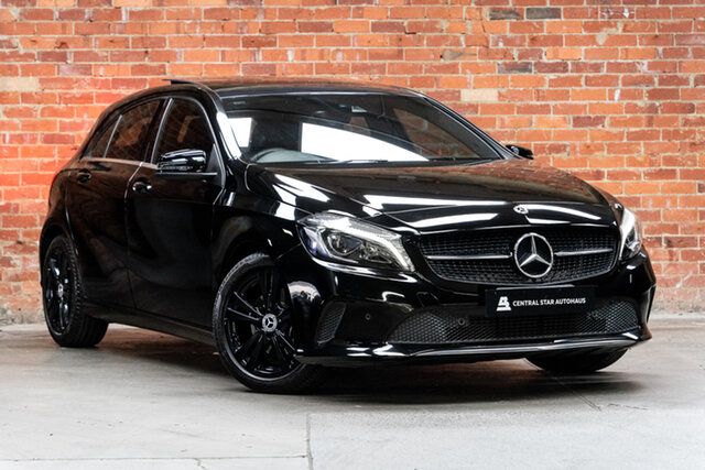 Used Mercedes-Benz A-Class W176 807MY A180 D-CT Mulgrave, 2017 Mercedes-Benz A-Class W176 807MY A180 D-CT Night Black 7 Speed Sports Automatic Dual Clutch