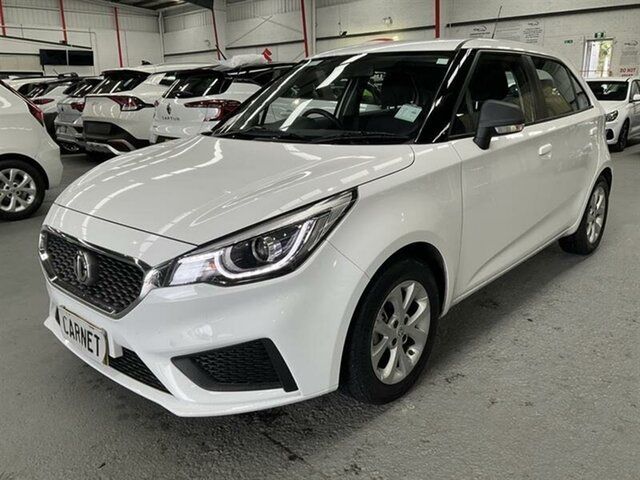 Used MG MG3 Auto SZP1 MY21 Core (with Navigation) Smithfield, 2021 MG MG3 Auto SZP1 MY21 Core (with Navigation) White 4 Speed Automatic Hatchback