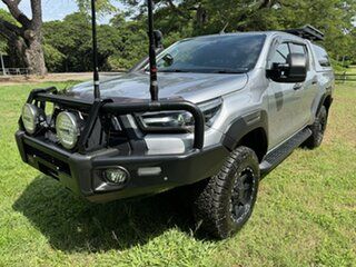 2020 Toyota Hilux GUN126R Rogue Double Cab Silver Sky 6 Speed Automatic Dual Cab.