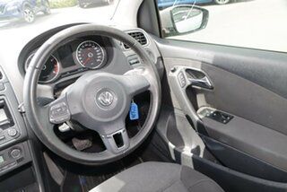 2011 Volkswagen Polo 6R MY12 77TSI DSG Comfortline Silver 7 Speed Sports Automatic Dual Clutch