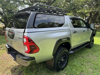 2020 Toyota Hilux GUN126R Rogue Double Cab Silver Sky 6 Speed Automatic Dual Cab