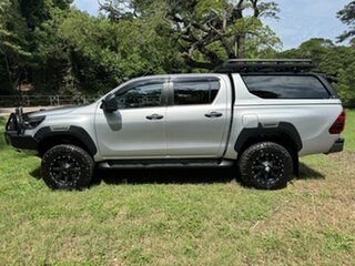 2020 Toyota Hilux GUN126R Rogue Double Cab Silver Sky 6 Speed Automatic Dual Cab