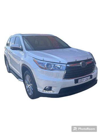 Pre-Owned Toyota Kluger GSU50R Grande 2WD Swan Hill, 2015 Toyota Kluger GSU50R Grande 2WD White 6 Speed Sports Automatic Wagon