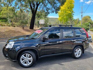 2012 Nissan X-Trail T31 MY11 ST (FWD) Black Continuous Variable Wagon.