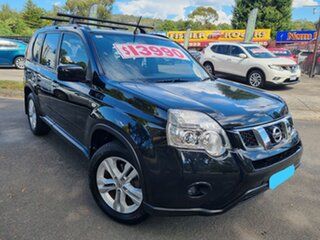 2012 Nissan X-Trail T31 MY11 ST (FWD) Black Continuous Variable Wagon.