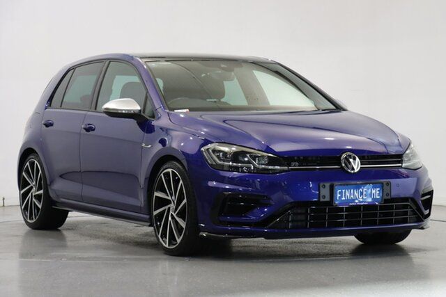 Used Volkswagen Golf 7.5 MY18 R DSG 4MOTION Victoria Park, 2018 Volkswagen Golf 7.5 MY18 R DSG 4MOTION Lapiz Blue 7 Speed Sports Automatic Dual Clutch