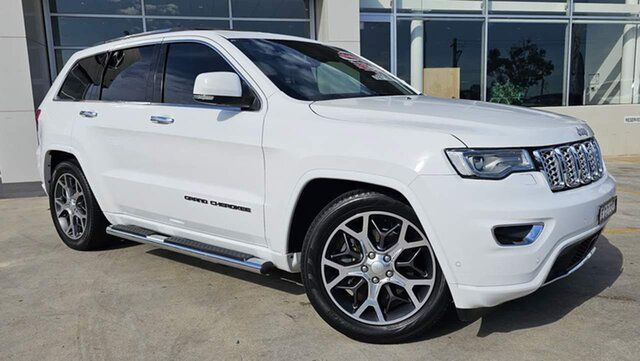 Used Jeep Grand Cherokee WK MY20 Overland Liverpool, 2019 Jeep Grand Cherokee WK MY20 Overland Bright White 8 Speed Sports Automatic Wagon