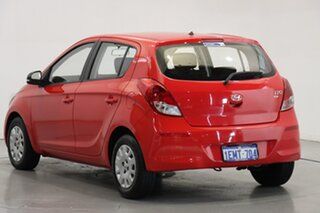 2014 Hyundai i20 PB MY14 Active Red 4 Speed Automatic Hatchback.