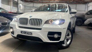 2008 BMW X6 E71 xDrive35D White Crystal 6 Speed Automatic Coupe.