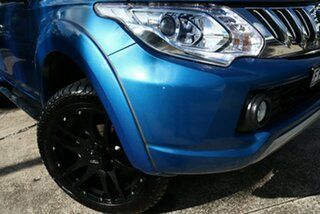 2016 Mitsubishi Triton MQ MY16 GLS (4x4) Impulse Blue 6 Speed Manual Dual Cab Utility