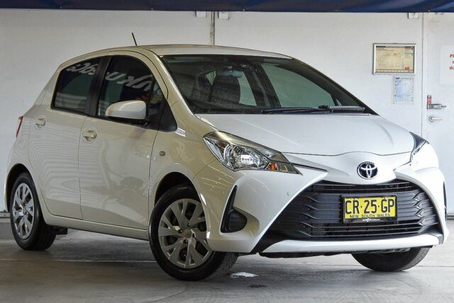 Used Toyota Yaris NCP130R Ascent Laverton North, 2018 Toyota Yaris NCP130R Ascent White 4 Speed Automatic Hatchback