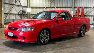 2004 Ford Falcon BA XR8 Ute Super Cab Red 4 Speed Sports Automatic Utility.