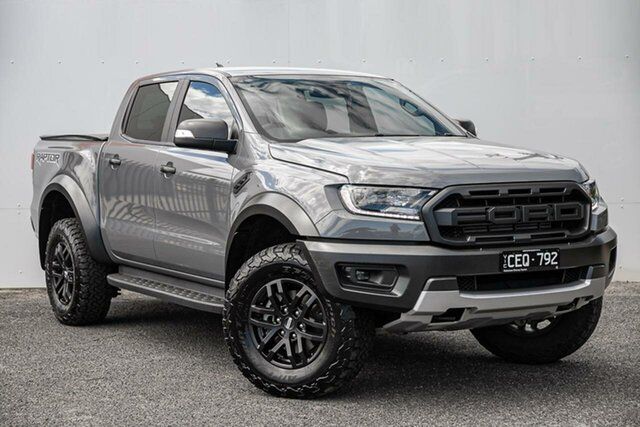 Pre-Owned Ford Ranger PX MkIII 2021.25MY Raptor Keysborough, 2021 Ford Ranger PX MkIII 2021.25MY Raptor Grey 10 Speed Sports Automatic Double Cab Pick Up