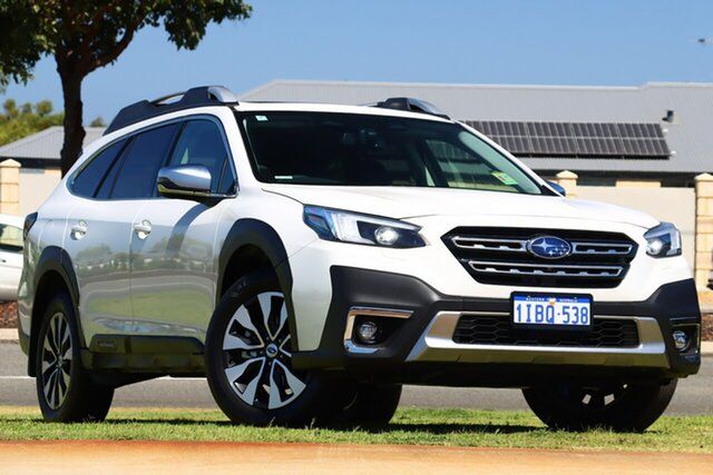 Demo Subaru Outback B7A MY23 AWD Touring CVT Wangara, 2023 Subaru Outback B7A MY23 AWD Touring CVT Crystal White 8 Speed Constant Variable Wagon