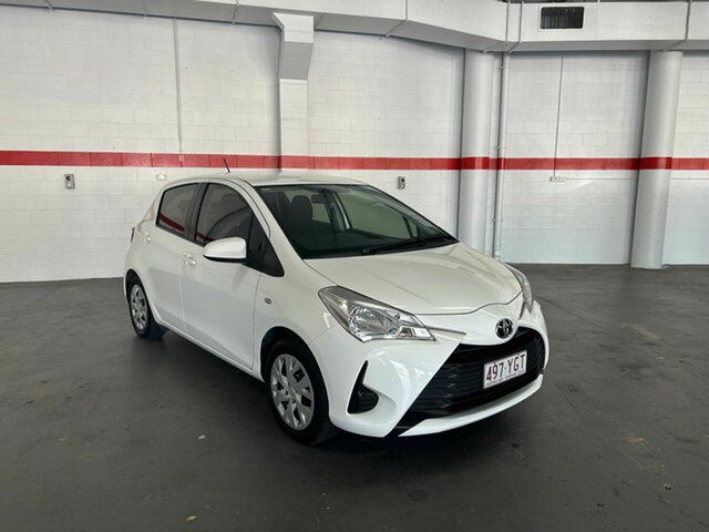 Used Toyota Yaris NCP130R Ascent Clontarf, 2018 Toyota Yaris NCP130R Ascent White 4 Speed Automatic Hatchback