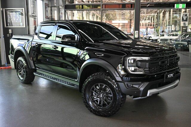 Used Ford Ranger PY 2023.50MY Raptor North Melbourne, 2023 Ford Ranger PY 2023.50MY Raptor Black 10 Speed Sports Automatic Double Cab Pick Up
