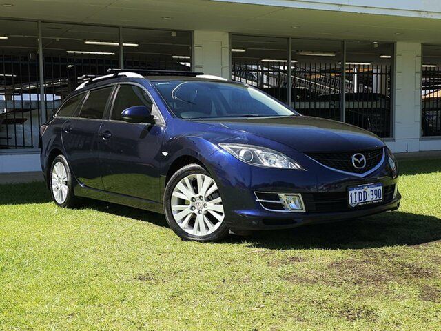 Used Mazda 6 GH1051 MY09 Classic Victoria Park, 2009 Mazda 6 GH1051 MY09 Classic Blue 5 Speed Sports Automatic Wagon