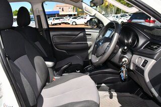2018 Mitsubishi Triton MQ MY18 GLX Double Cab White 5 Speed Sports Automatic Utility