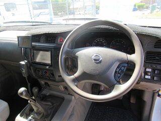 2008 Nissan Patrol GU MY08 DX (4x4) White 5 Speed Manual Leaf Cab Chassis