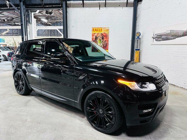 Used Land Rover Range Rover Sport L494 15.5MY HSE Port Melbourne, 2015 Land Rover Range Rover Sport L494 15.5MY HSE Black 8 Speed Sports Automatic Wagon