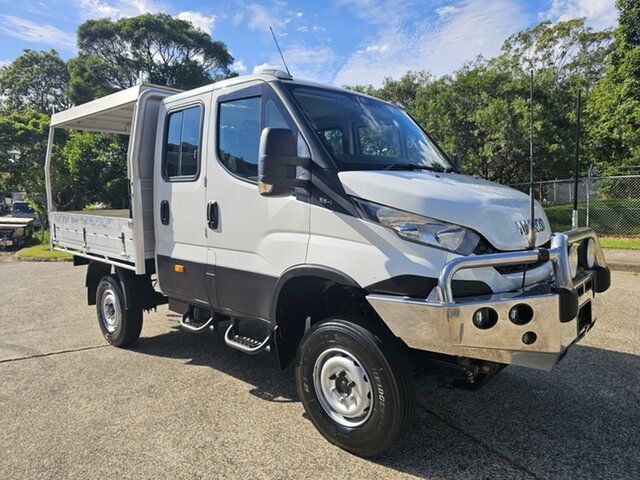 Used Iveco Homebush West, 2016 Iveco Daily 55-170 4x4 4 Tonne Towing White Dual Cab 3.0l 4x4