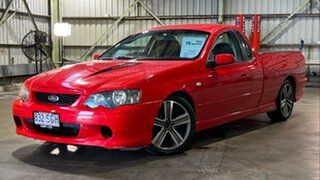 2004 Ford Falcon BA XR8 Ute Super Cab Red 4 Speed Sports Automatic Utility.