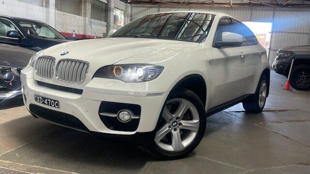 Used BMW X6 E71 xDrive35D Prospect, 2008 BMW X6 E71 xDrive35D White Crystal 6 Speed Automatic Coupe