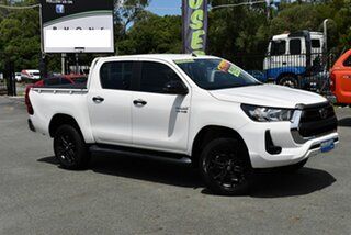 2020 Toyota Hilux GUN126R Facelift SR (4x4) White 6 Speed Automatic Double Cab Pick Up.