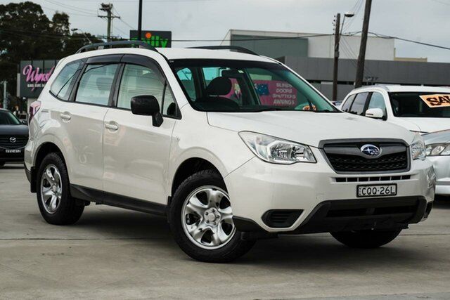 Used Subaru Forester S4 MY14 2.5i Lineartronic AWD Liverpool, 2014 Subaru Forester S4 MY14 2.5i Lineartronic AWD White 6 Speed Constant Variable Wagon