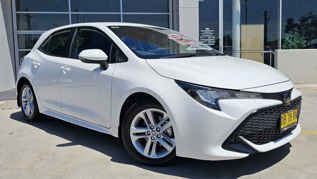 Used Toyota Corolla Mzea12R Ascent Sport Liverpool, 2021 Toyota Corolla Mzea12R Ascent Sport Glacier White 10 Speed Constant Variable Hatchback