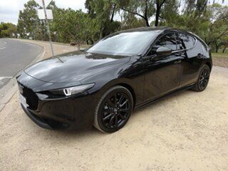 2023 Mazda 3 BP2HLA G25 SKYACTIV-Drive Astina Black 6 Speed Sports Automatic Hatchback.