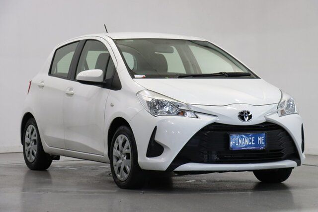 Used Toyota Yaris NCP130R Ascent Victoria Park, 2019 Toyota Yaris NCP130R Ascent White 4 Speed Automatic Hatchback