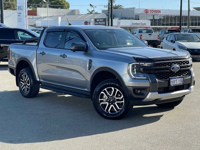 Pre-Owned Ford Ranger PY 2023.50MY Sport Osborne Park, 2023 Ford Ranger PY 2023.50MY Sport Aluminium 10 Speed Sports Automatic Double Cab Pick Up